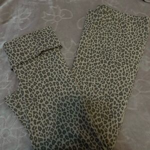 PINK Victoria's Secret Animal Print Leggings